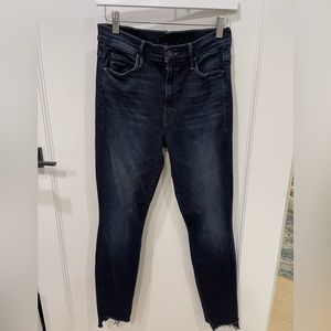 Mother denim ankle fray, 27